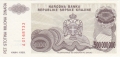 Croatia - Krajina 500 million Dinara   , 1993